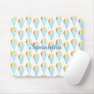 Farbenfrohe Cold Cone Dessert Mousepad
