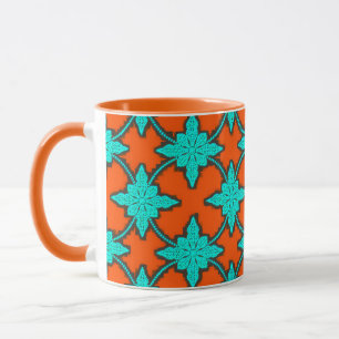 Farbenfrohe Combo-Tasse für digitales Design - per Tasse