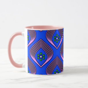 Farbenfrohe Combo-Tasse für digitales Design - per Tasse