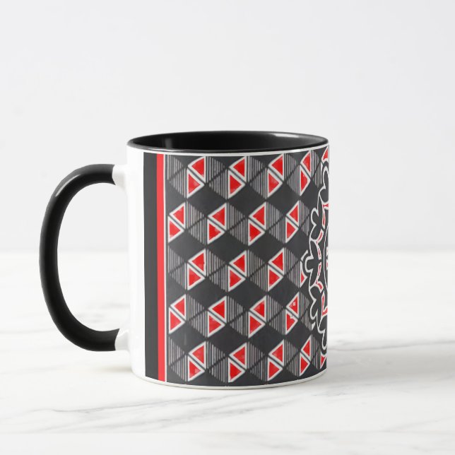 Farbenfrohe Combo-Tasse für digitales Design - per Tasse (Links)