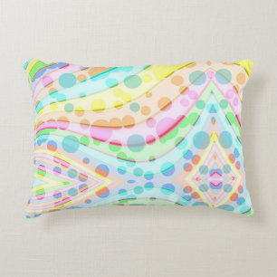 Farbenfrohe Confetti Accent Kissen