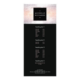 Farbenfrohe Confetti Regenmuster Moderne Werbekarte