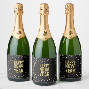 Farbenfrohe Confetti Silvester-Party