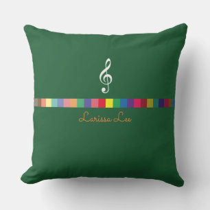 farbenfrohe, coole & personalisierte Musik inspiri Kissen Für Draußen