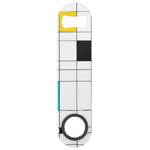 Farbenfrohe, coole, trendige, moderne Illustration Speed Flaschenöffner
