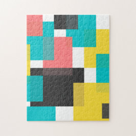 Farbenfrohe, coole, trendige, urbane geometrische 