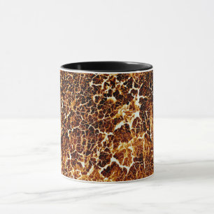 Farbenfrohe Crazy Einzigartige Textur Tasse