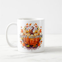Farbenfrohe Dekoration Autumn Halloween Pumpkin