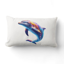 Farbenfrohe Delfin Süße Kunst