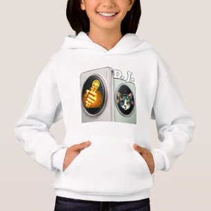 Farbenfrohe digitale Designermädchen - P Hoodie