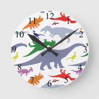 Farbenfrohe Dinosaurier Muster