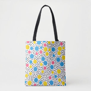 Farbenfrohe Dotter Tasche - Stilvoll und einzigart