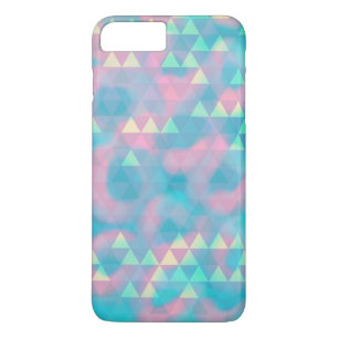 Farbenfrohe Dreiecke wolkig Blue Case-Mate iPhone Hülle
