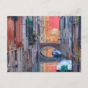 Farbenfrohe Eindrücke von Venedig und Italien Postkarte