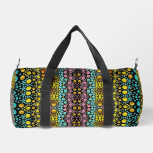 Farbenfrohe einzigartige beliebte Dot Art Duffle Bag