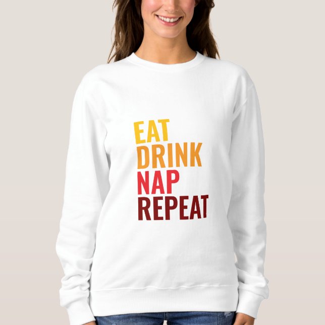 farbenfrohe, einzigartige Klassik-Frauenfamilie Sweatshirt (Vorderseite)