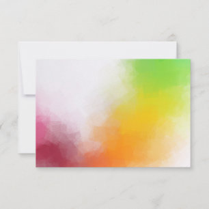 Farbenfrohe Elegante Moderne Abstrakte Blanche Vor Mitteilungskarte