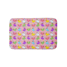 Farbenfrohe Enten Bath Mat Badematte