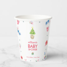 Farbenfrohe Es ist kalt draußen Winter-Baby-Party 
