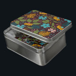 Farbenfrohe exotische Blume Puzzle<br><div class="desc">Farbenfrohe exotische Blume auf dunkelbraunem Hintergrund.</div>