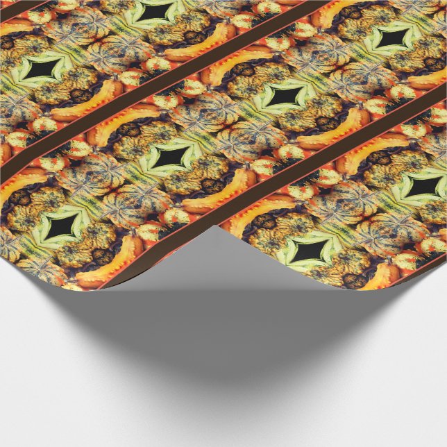 Farbenfrohe Extravagante Waren Nah Abstrakt Geschenkpapier (Ecke)