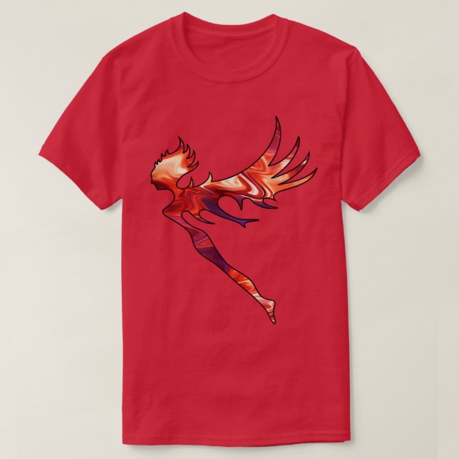 Farbenfrohe Fairy T-Shirt (Design vorne)