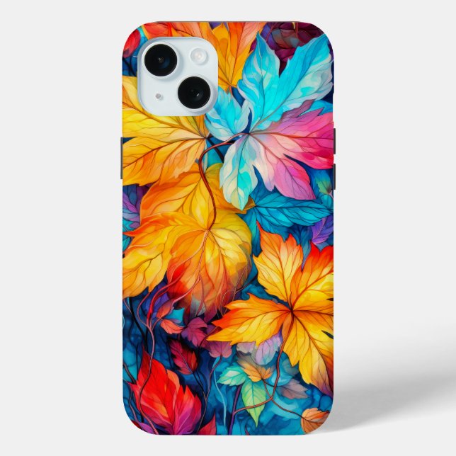 Farbenfrohe Fallböden Case-Mate iPhone Hülle (Rückseite)