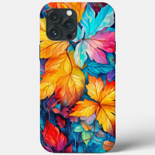 Farbenfrohe Fallböden Case-Mate iPhone Hülle (Rückseite)