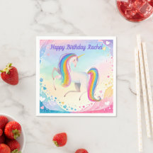Farbenfrohe Fantasie Einhorn