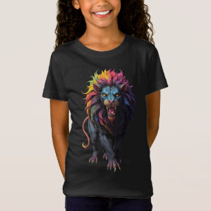 Farbenfrohe Fantasie Kunst, Dichtung und Musik T-Shirt