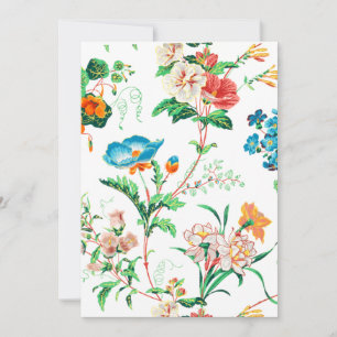 Farbenfrohe Fantasie Wasserfarbe Mitteilungskarte