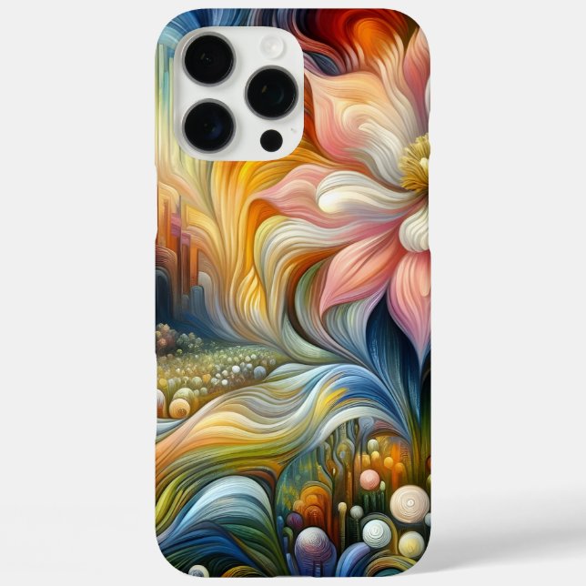 Farbenfrohe Fantasy iPhone / iPad Fall iPhone 16 Pro Max Hülle (Rückseite)
