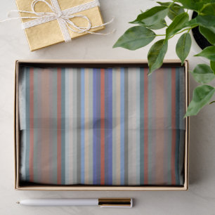 Farbenfrohe Farben Des Jahres Streifen Muster Seidenpapier