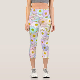 Farbenfrohe Farbmuster - pastellfarben Capri Leggings
