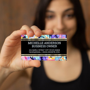 Farbenfrohe Federmuster   Goldene Trimm