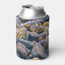 Farbenfrohe Felsen Dosenkühler