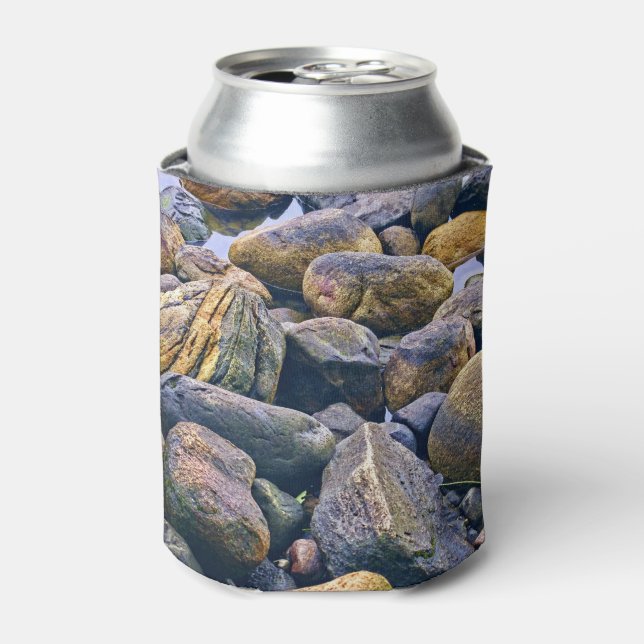 Farbenfrohe Felsen Dosenkühler (Kanne Vorderseite)