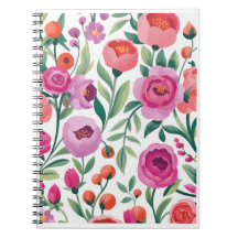 farbenfrohe florale Gartenillustration nahtloses M