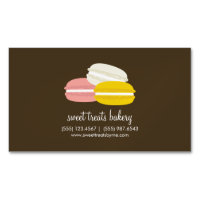 Farbenfrohe französische Macarons Bäckerei