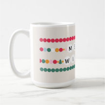 Farbenfrohe Freundschaft Bracelet Merry wünscht fr