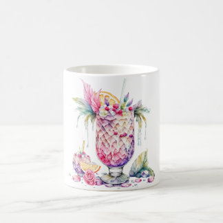 Farbenfrohe Fruchtcocktail-Design: Frohe Weihnacht Kaffeetasse