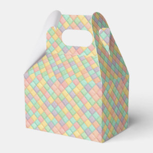 Farbenfrohe Frühlings-/Oster-Quilt im Vintage-Patc Geschenkschachtel