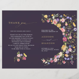 Farbenfrohe Frühlingsprogramm Wildblume Wiesen Gar