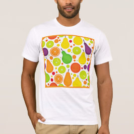 Farbenfrohe Fruitful Vibranful Art T-Shirt