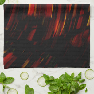Farbenfrohe Galaxie Malerei Kunst Küche Handtuch