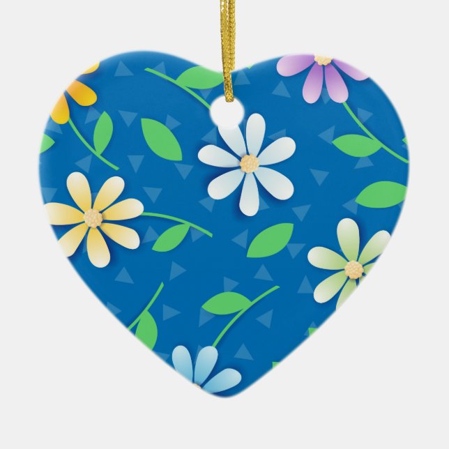 Farbenfrohe Gänse, Ziergegenstände Keramik Ornament (Vorne)