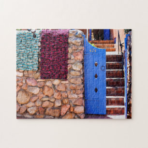 Farbenfrohe Gateway Santa Fe New Mexico.
