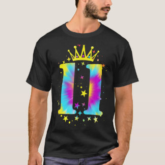 Farbenfrohe Gefärbte Krawatte Elf 11-jährige Mädch T-Shirt