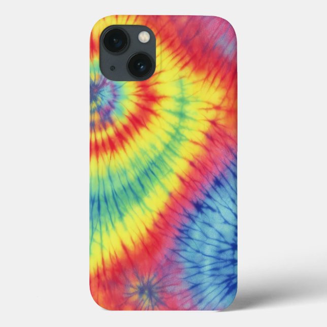 Farbenfrohe Gefärbte Krawatte - Fall Case-Mate iPhone Hülle (Rückseite)