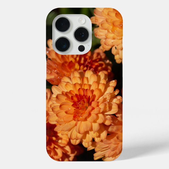 Farbenfrohe gelbe Blumen Case-Mate iPhone Hülle (Rückseite)